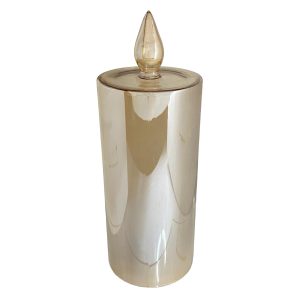 VELA DE VIDRIO C/LUZ LED