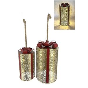 JGO2 FAROLES C/LUZ 23X44CM